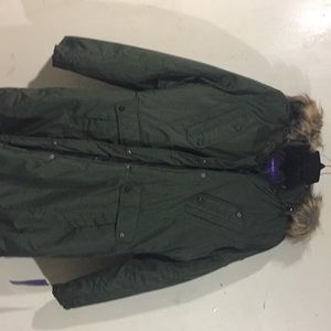 Madden Girl dark olive large coat